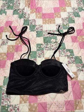 PINK bikini top nwt